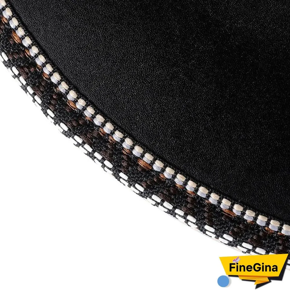 Steampunk Leather Plague Doctor Hat Dress Up Top Hat For Halloween Cosplay