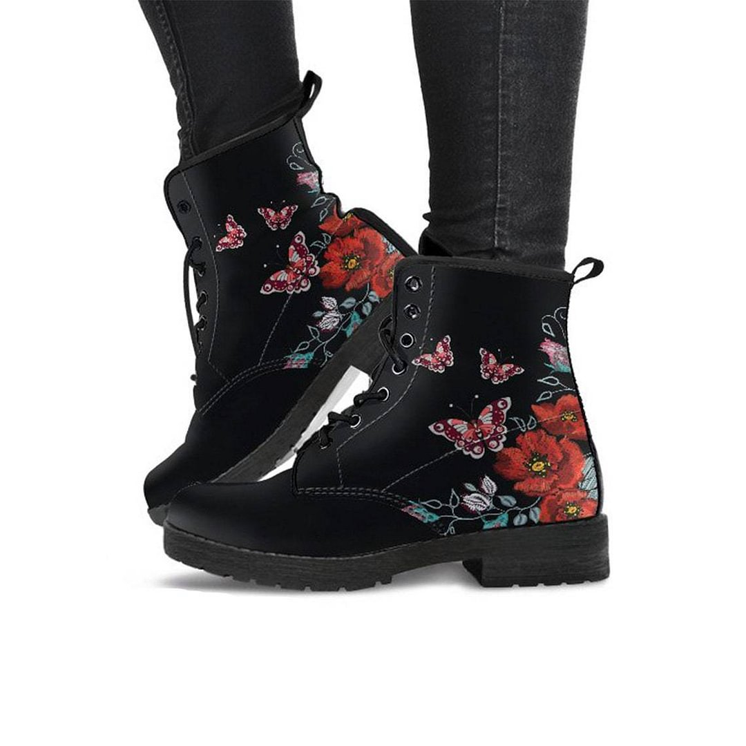 2022 Winter New Leather Workwear Combat Boots（(🎁 Christmas Sale End Soon🎁））