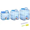 Portable Container with Faucet Camping Equipment Outdoor Water Bucket for Hiking