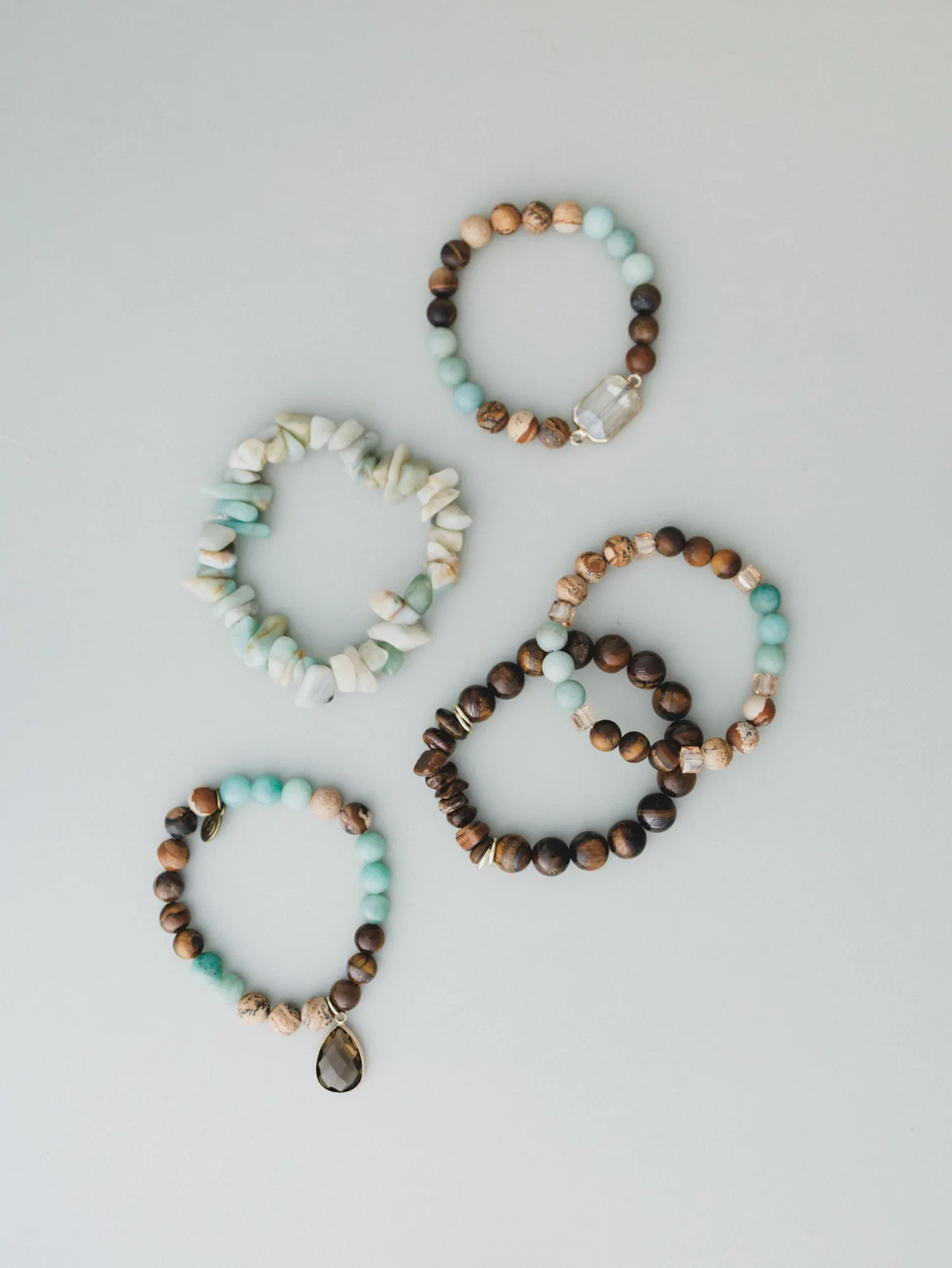 Izzy Bracelet Set - Blue