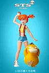 1/20 & 1/8 Scale World Zukan Misty & Psyduck - Pokemon Resin Statue - STS Studio