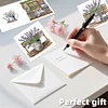 12Pcs Lavender DIY Diamond Painting Greeting Cards for Adult Holiday Gifts