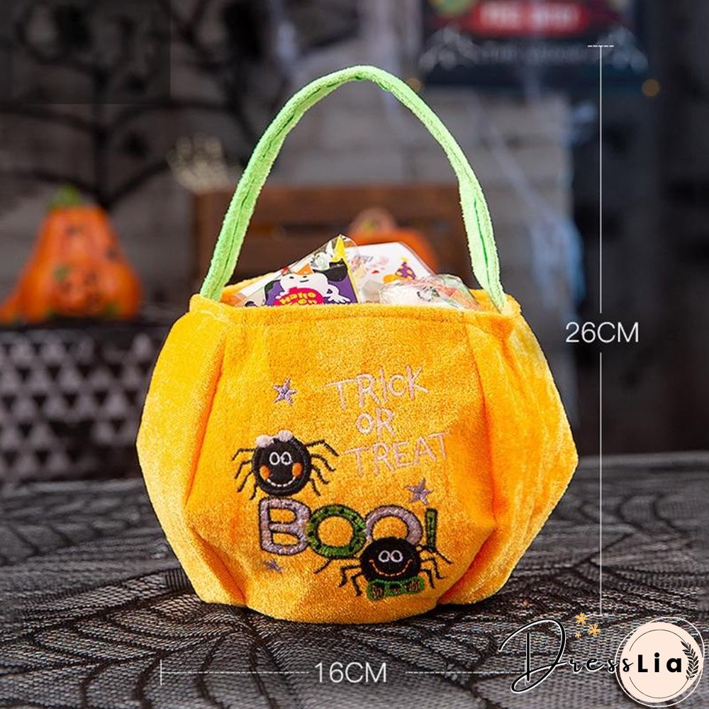 Halloween Candy Bag Gifts Bag Party Favors Storage Pouch Protable Handbag