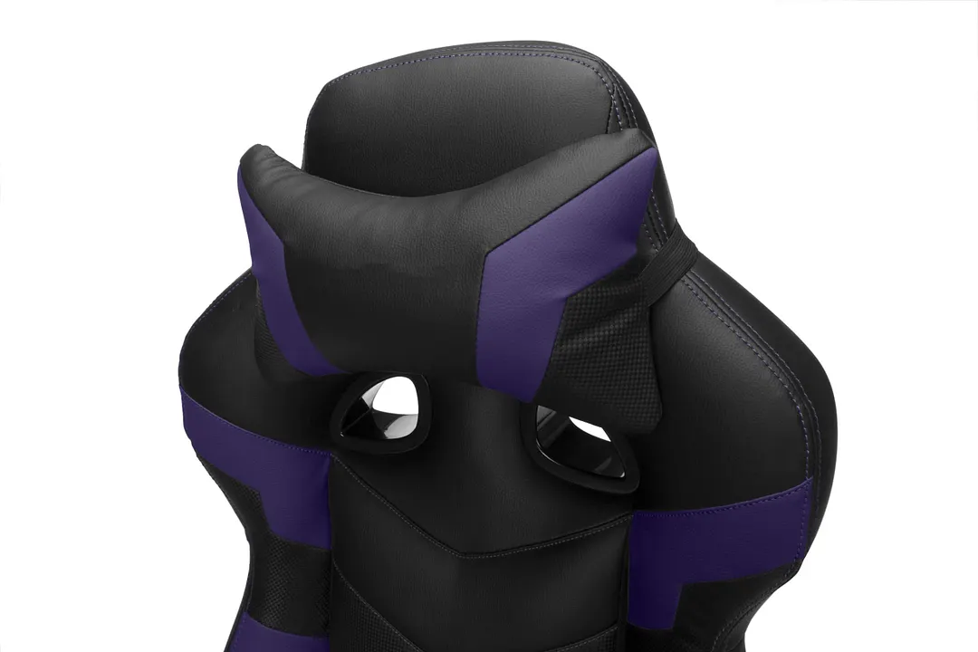  360 degree swivel adjustable headrest lumbar support ergonomic gaming chair