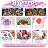 Moonlit Golden Butterfly Special Shaped 5D DIY Partial Drill Diamonds Dots Gem Art Kits 11.81 X11.81inch Diamond Dots Paintings Diamonds Paintings Gem Art for Adults Beginners Home Decor