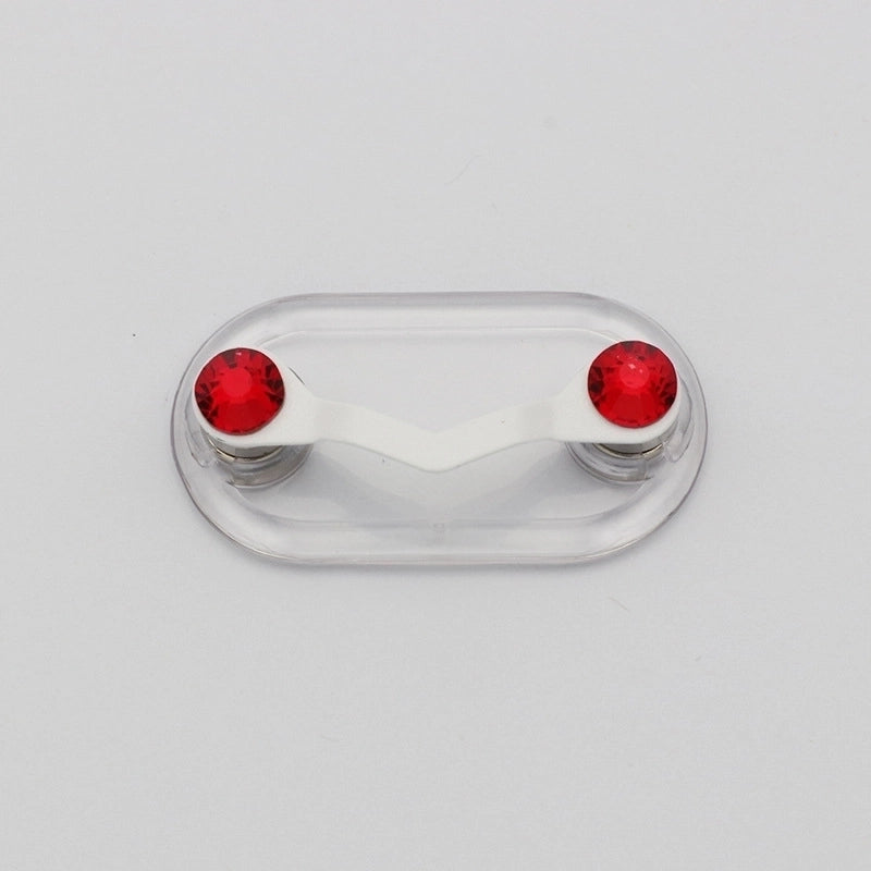 Readerest Magnetic Glasses Bracket Magnetic Brooch Magnet Badge Headset Creative Storage Magnetic Glasses Clip