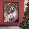 Diamond Painting-DIY Full Round Drill Peacock
