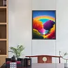 uk.everydayedeals (Limited Stock)Diamond Painting - Round AB Drills - Rainbow(45*55cm)
