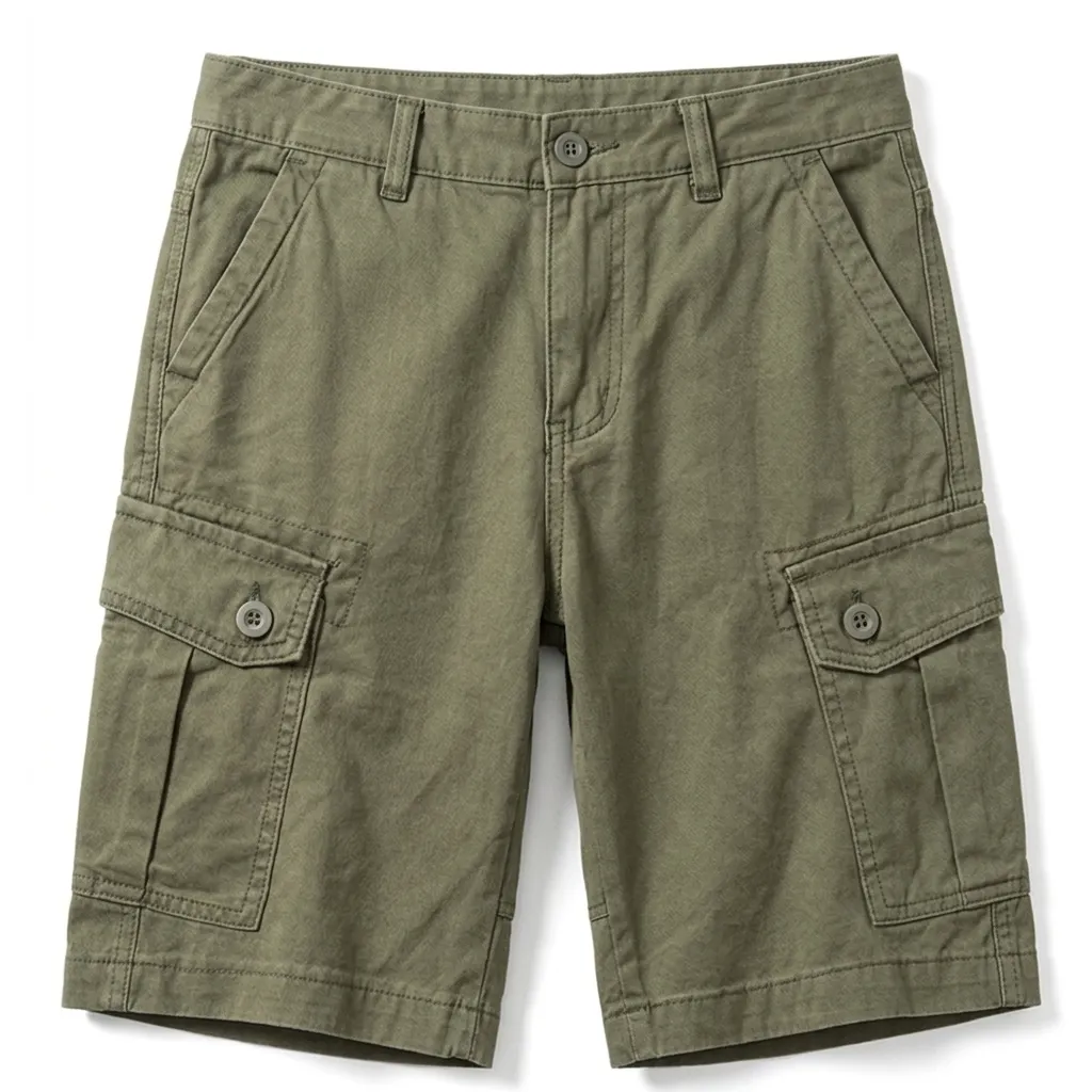 Men's Cotton Cargo Shorts Utility Style With Multiple Pockets And Durable Fabric-INSPIREUSE
