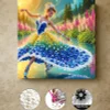 (Pre-Framed)Dress Beauty-Special Shape Diamond Painting Kit(25x25cm)