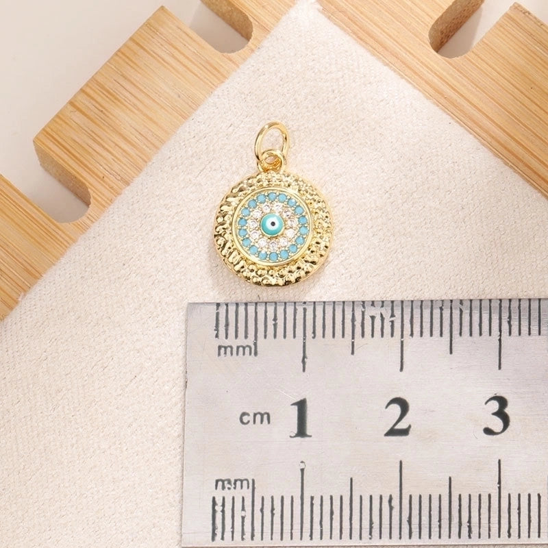 1 Piece Copper Devil’s Eye Jewelry Accessories Pendant