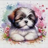 (Multi-Style) Colorful Dog-11CT Stamped Cross Stitch 40*40cm/15.75*15.75in