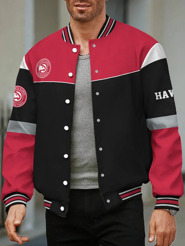 Atlanta Hawks Limited Edition Full-Snap Casual Jacket