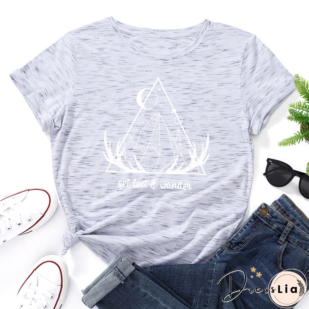 Graphic Tees For Women Cotton Short Sleeve Tee Woman T-Shirts Female Shirt Tops Summer