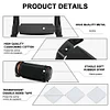 Metal Car Speaker Mount Adhesive Speaker Holder for JBL Flip 4/5/6 Speaker