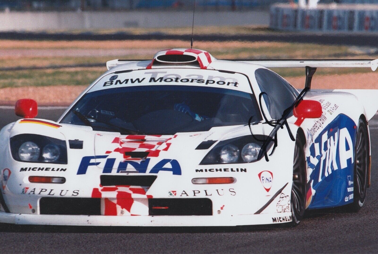 Steve Soper Hand Signed 12x8 Photo Poster painting Le Mans Autograph BMW Racing 1