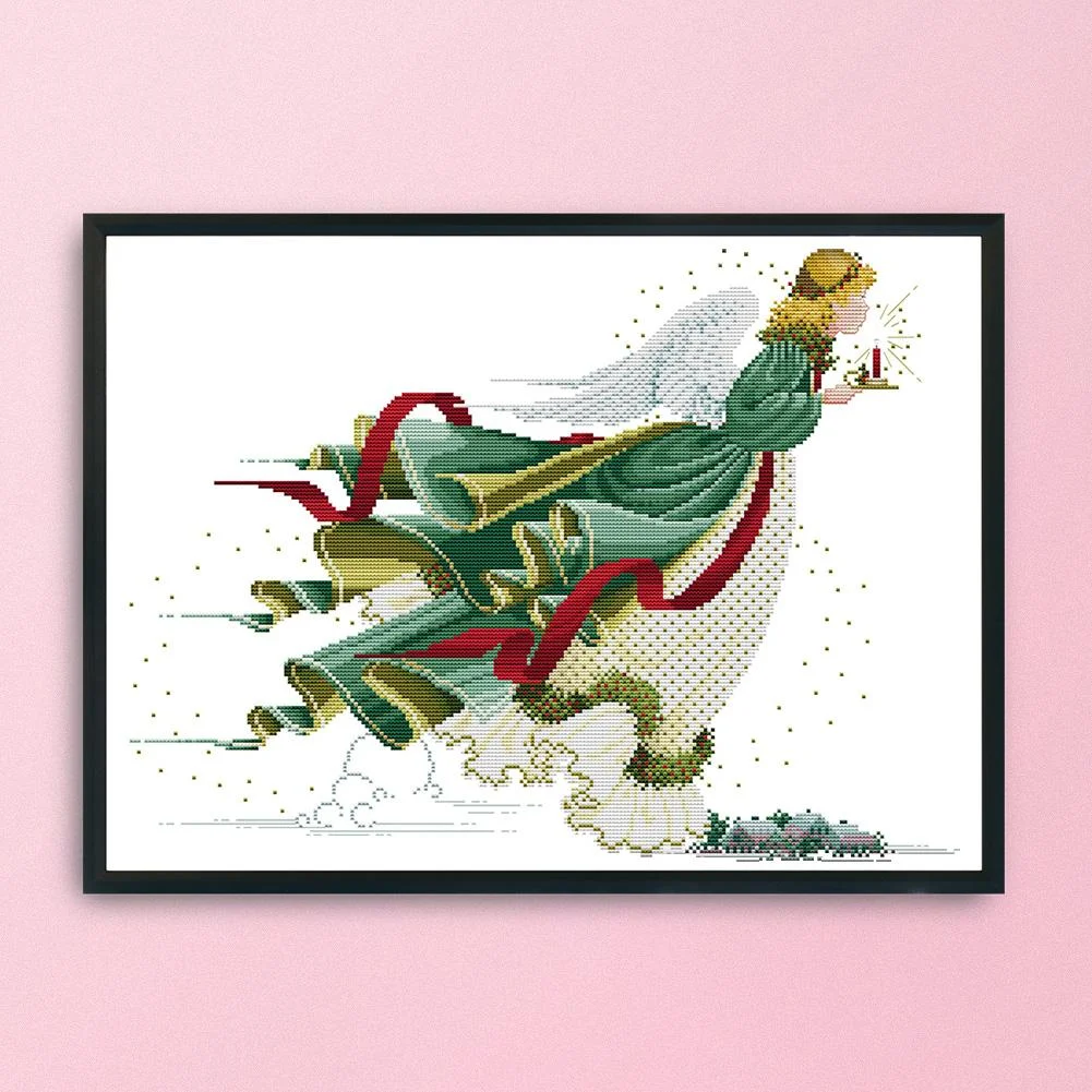 14ct Stamped Cross Stitch - Angels(52*38cm)