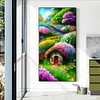 (40*70cm)House - Full Round Drill Diamond Painting