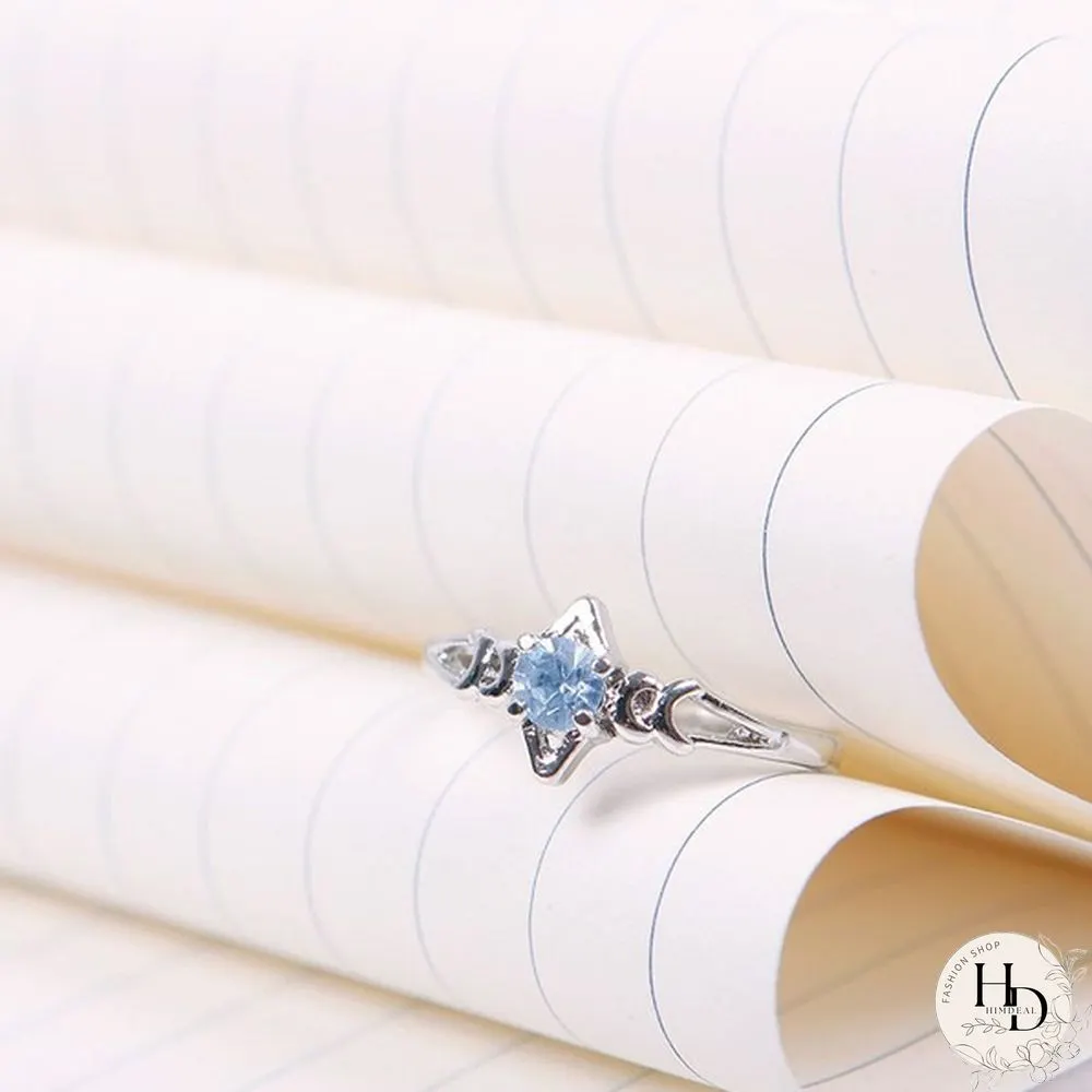 30pcs/Set Woman Wholesale Lots Rhinestone Assorted Silver Plated Ring