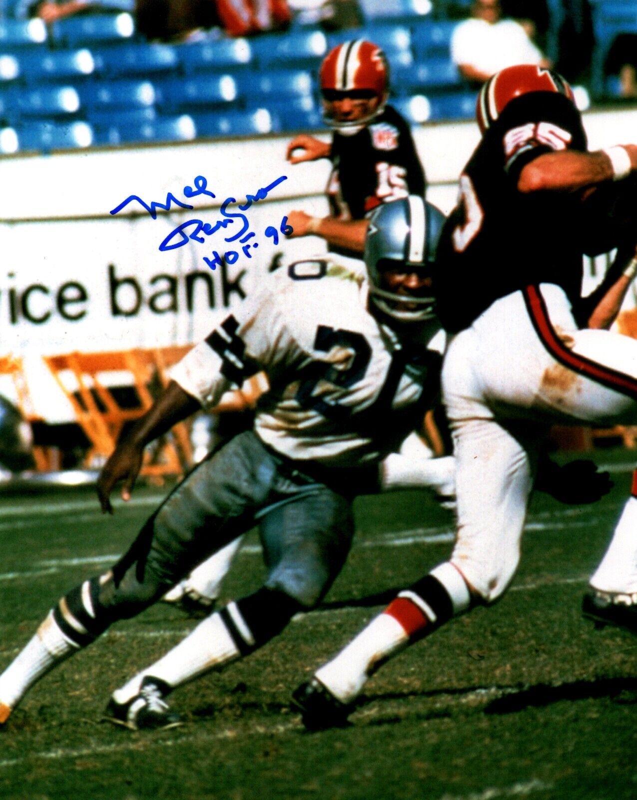 Mel Renfro autographed signed NFL Dallas Cowboys 8x10 Photo Poster painting inscribed