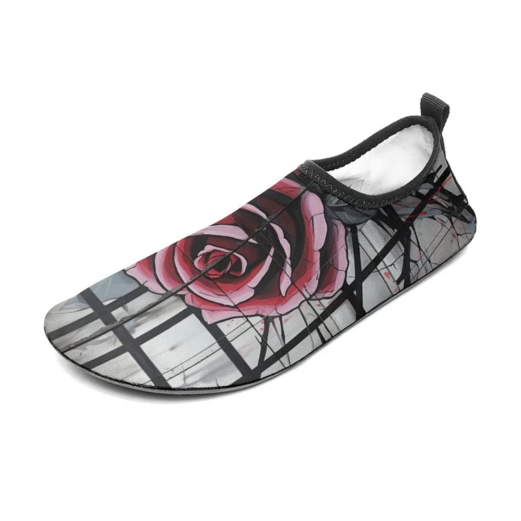 Water Shoes Rose Geometry  customized, personalized, gift