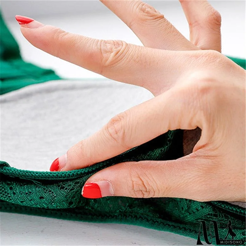 MidiSono - Women's Anti Sagging Sexy Lace Busty Bras