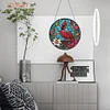 DIY Cardinal Garland Hanging Diamond Art Ornament Window Pendant