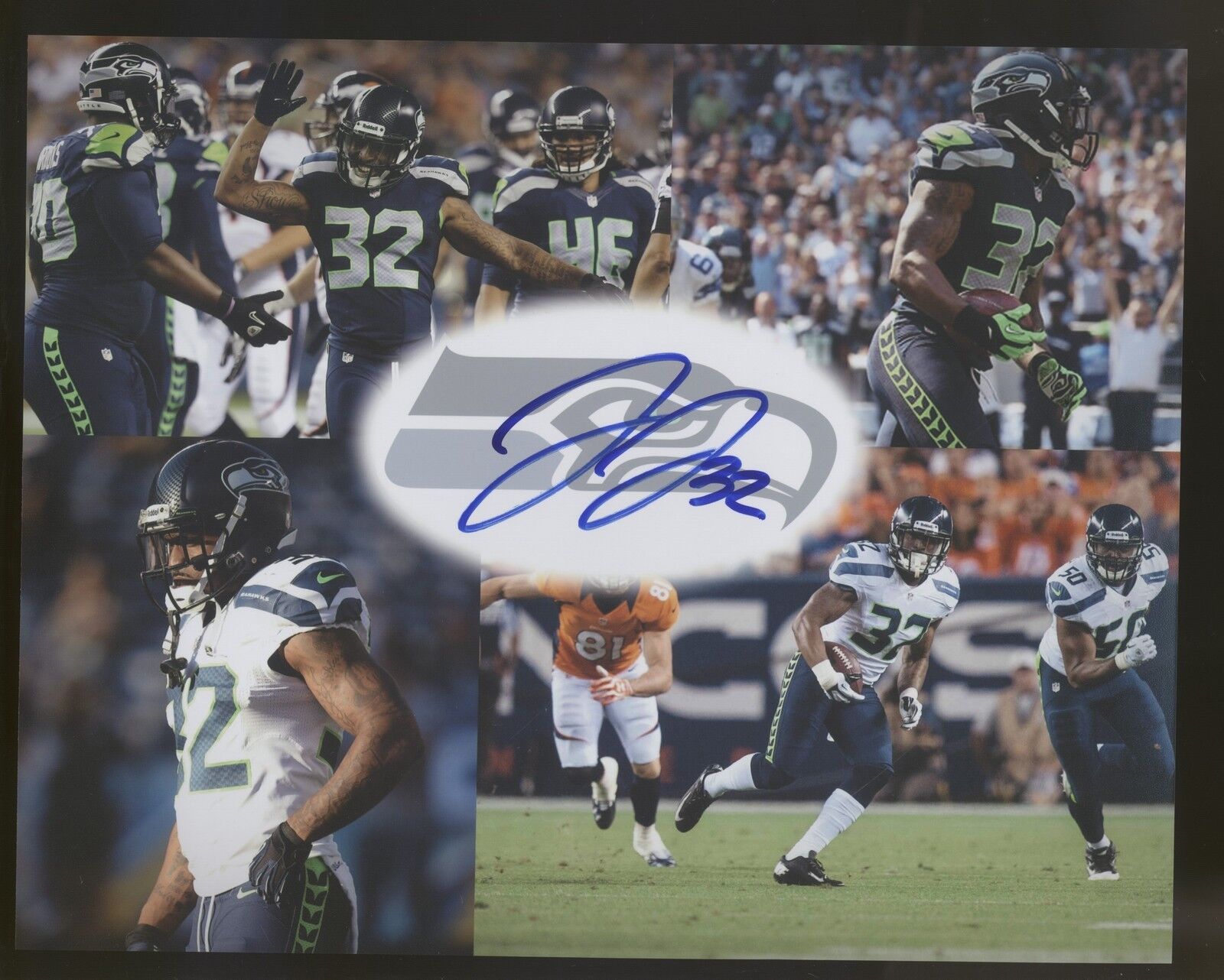 Jeron Johnson 8x10 Photo Poster painting Autographed Signed AUTO Seahawks SB Champion SPH 0496