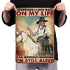 Old West Cowboy - Metal Tin Signs(8*12Inch/12*16Inch)