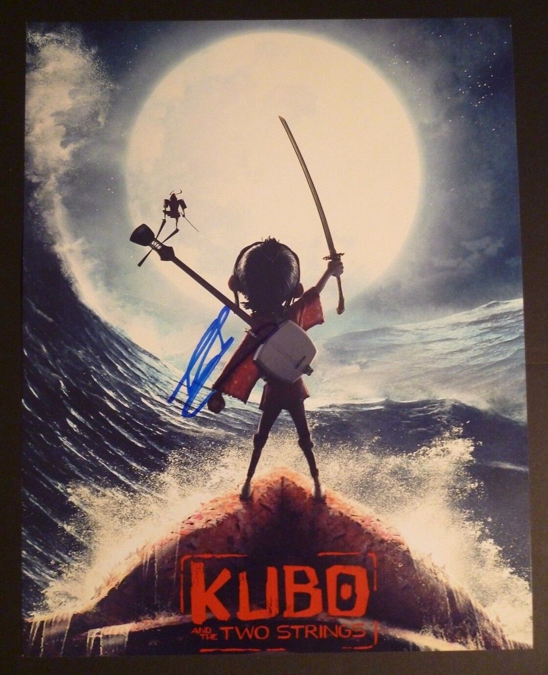 ART PARKINSON Authentic Hand-Signed Kubo and the Two Strings