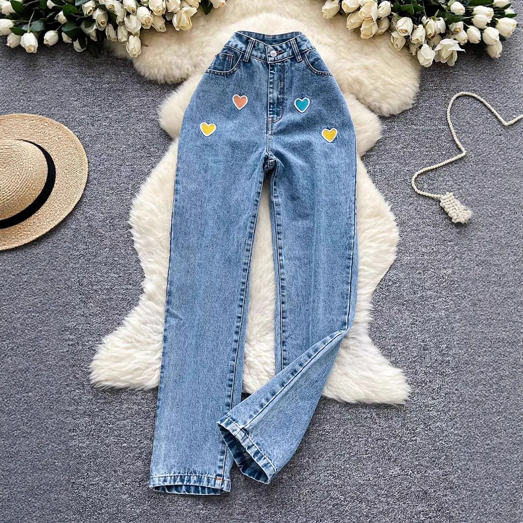 Breakj Breakj Fashion Lattice Hair, High Waist Thin Suit Shorts Wide Leg Pants Slacks Trousers Boots Trousers
