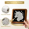 12Pcs DIY Pearl Painting Flying Horse for Home Wall Decor(15x15cm)