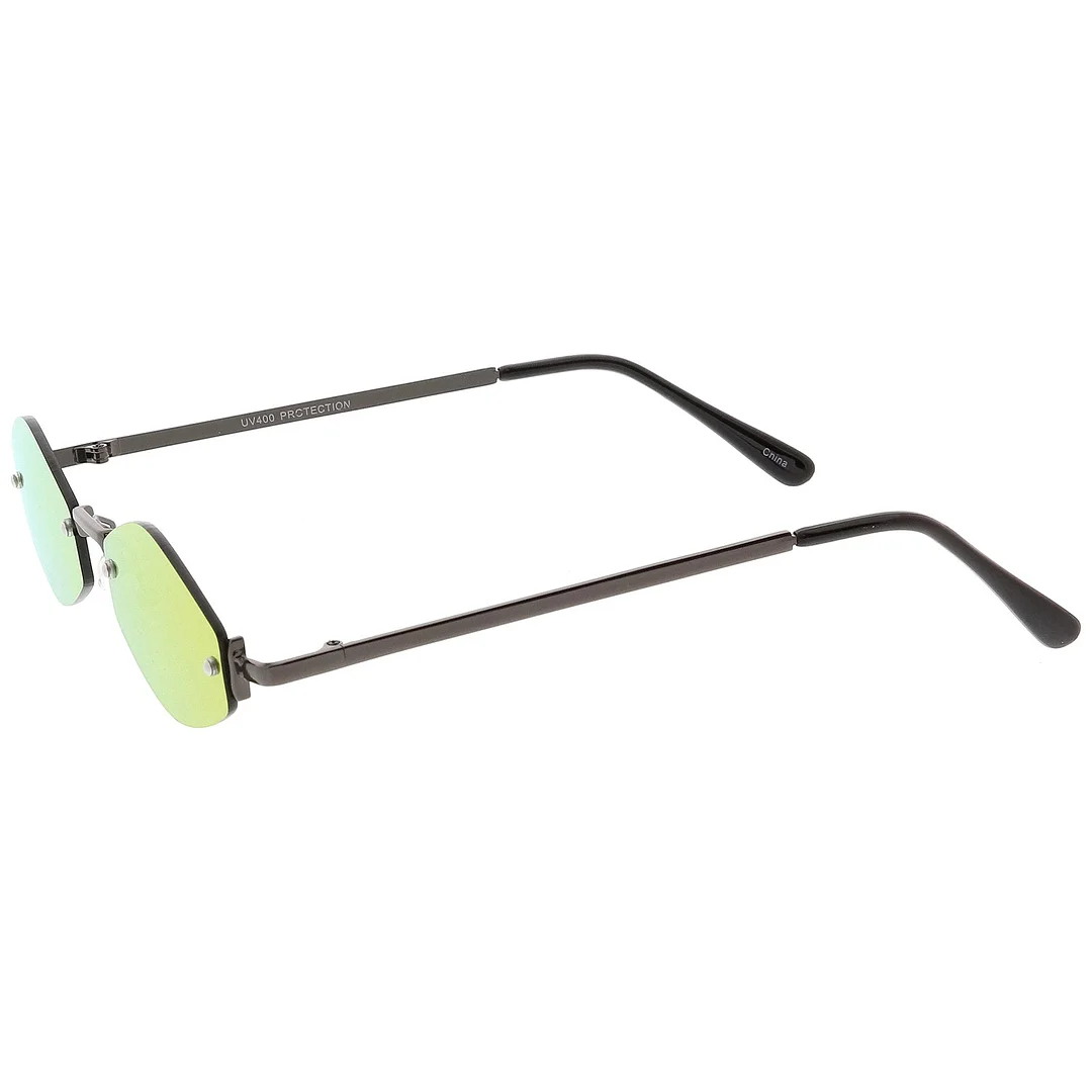 Retro Small Thick Bold Frame Women's Cat Eye glasses 52mm