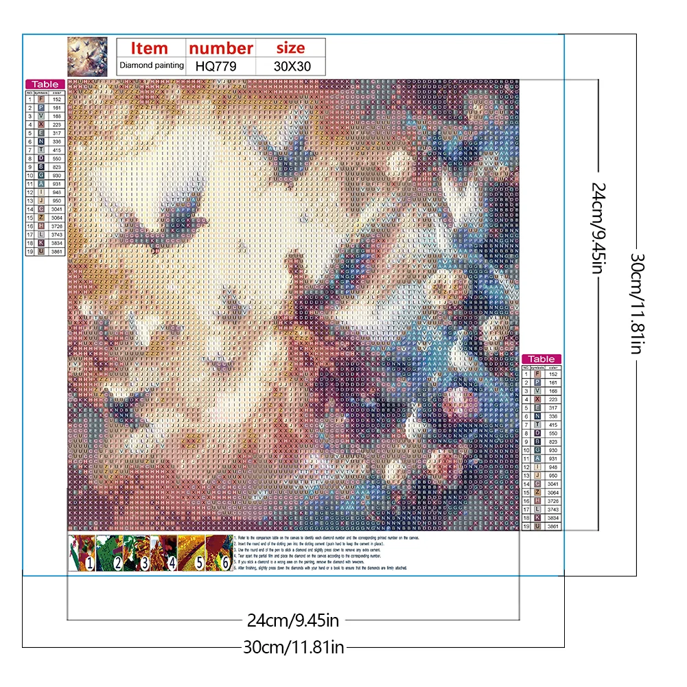 Diamond Painting - Full Round Drill - Dove(Canvas|30*30cm)