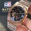 Audemars Piguet Royal Oak 15407OR.oo.1220OR.01 Skeleton Grey Openworked Dial 41Mm Rose gold Super Clone