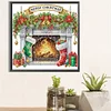 Fireplace - Diamond Painting - Full Round Drill (Canvas|30*30cm)