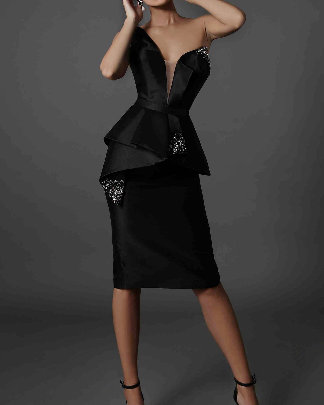 Women's Casual Elegant Sexy Rhinestone Dress