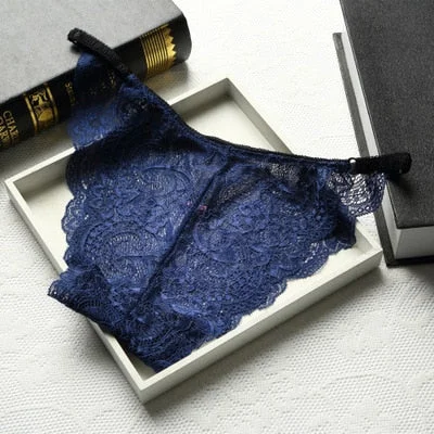 BANNIROU Woman Lace Panties Underwear Lingerie Mid Waist Good Quality Soft Female Sexy Briefs New 2021 Hot Sale Fashion 1 Pieces