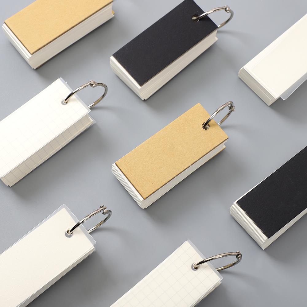 Journalsay 1Pc 크리에이티브 메탈 링 메모 심플리시티 노트 패드 미니 메모 패드 노트북 휴대용 일기장 귀여운 문구류
