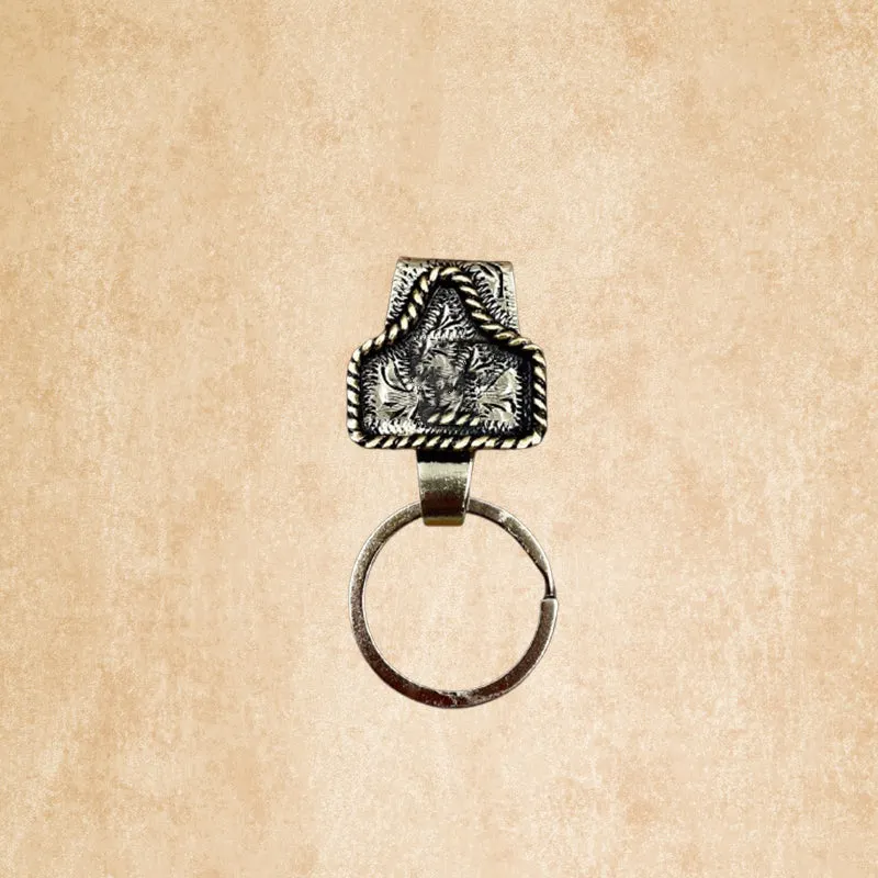 Western Initial Key Clip