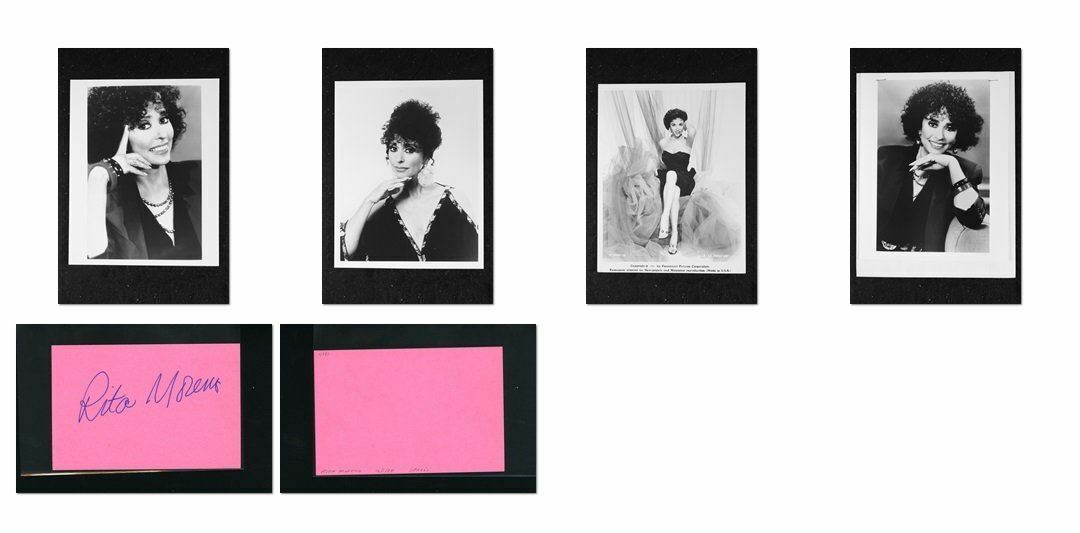 Rita Moreno - Signed Autograph and Headshot Photo Poster painting set - West Side Story