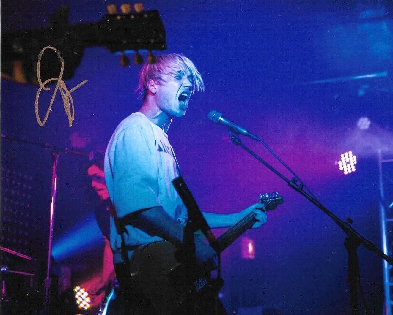 * JOSH KATZ * signed 8x10 Photo Poster painting * BADFLOWER * COA * 7