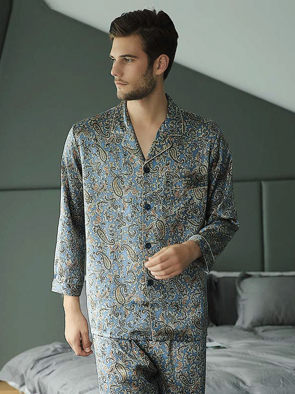 polo silk pajamas