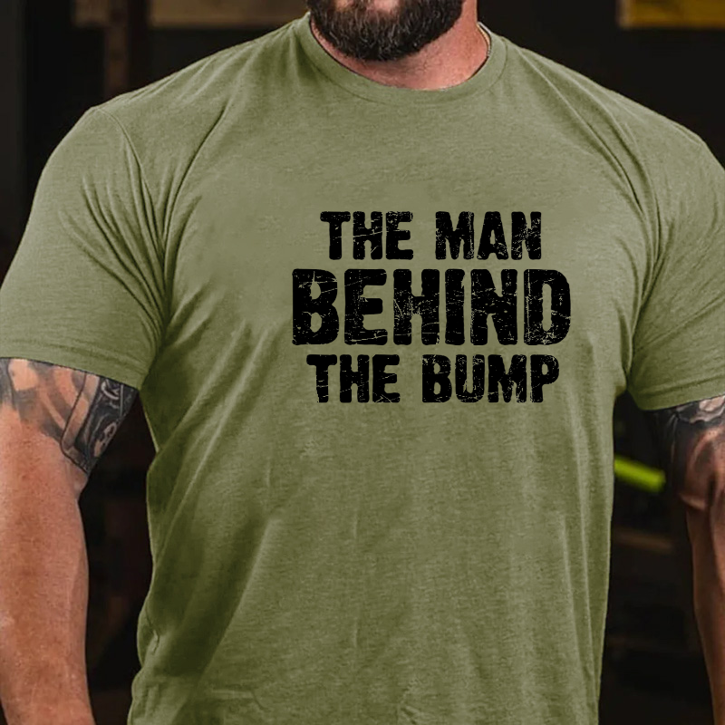 The Man Behind The Bump T-shirt