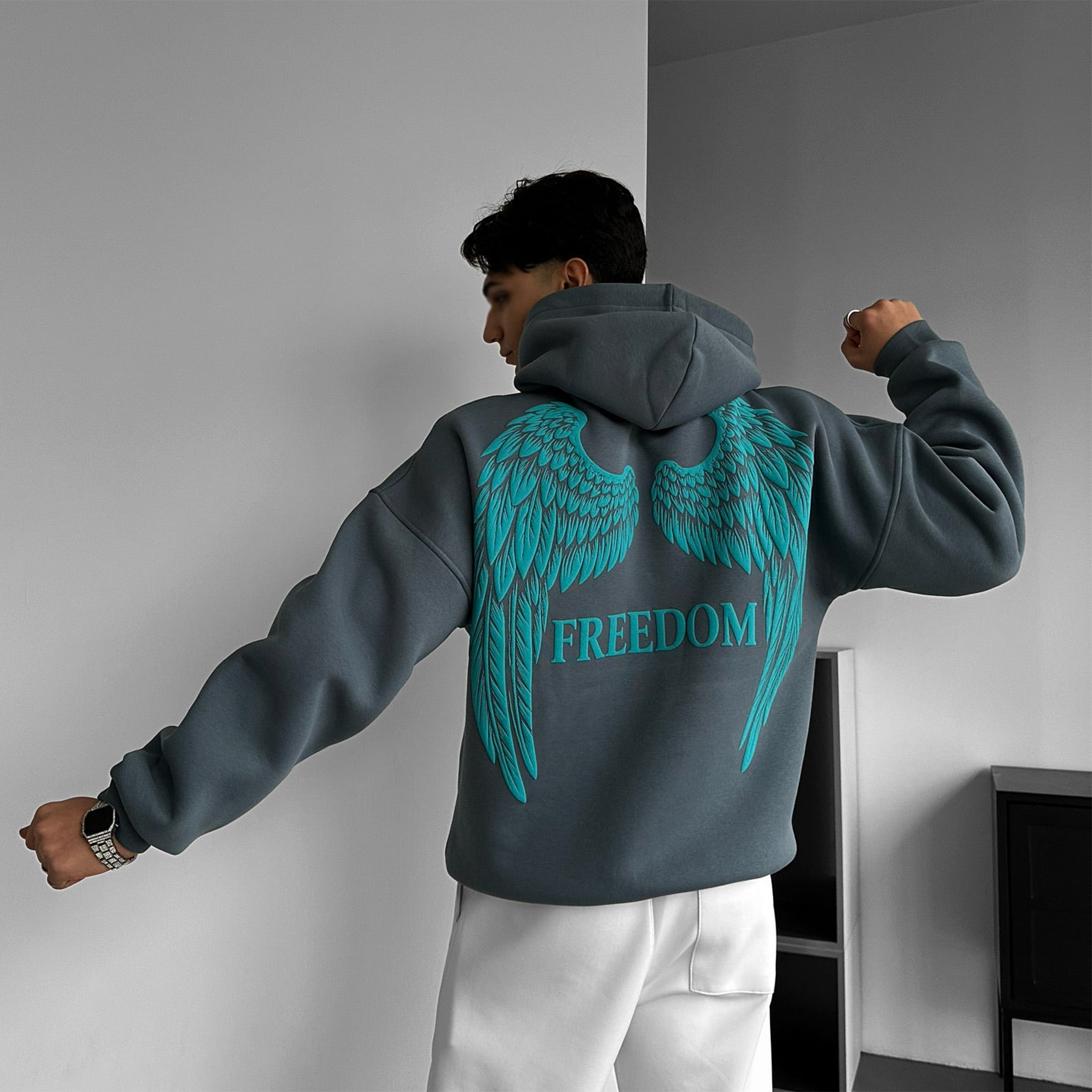 Oversize Freedom Hoodie