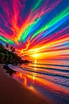 Luxury AB Velvet Diamond Painting Kit - Landscape