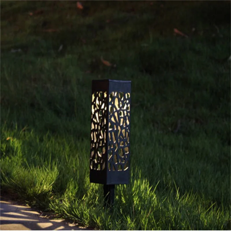 Solar Powered LED Garden Lights, Waterproof Solar Pathway Lights  Outdoor Garden decor For Yard