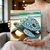 (Pre-Framed)Turtle-Special Shape Diamond Painting Kit(25x25cm)