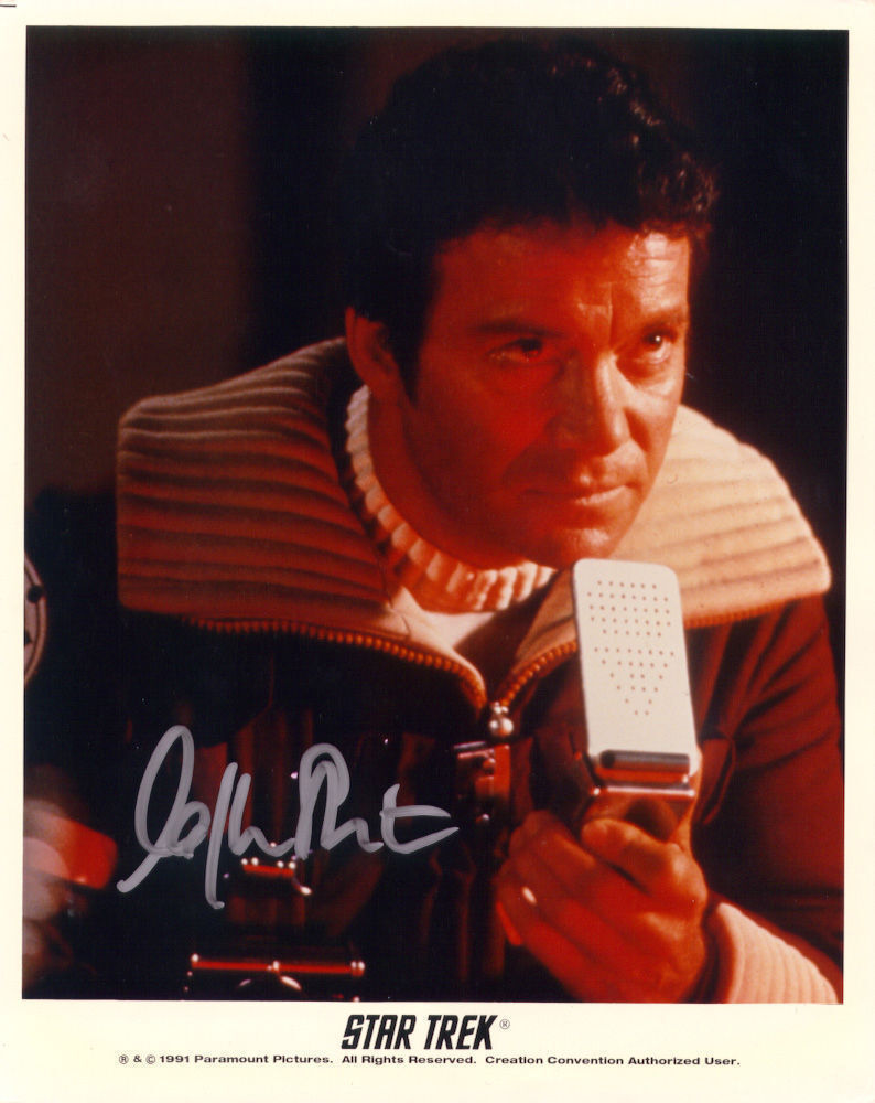 WILLIAM SHATNER - STAR TREK AUTOGRAPH SIGNED PP Photo Poster painting POSTER