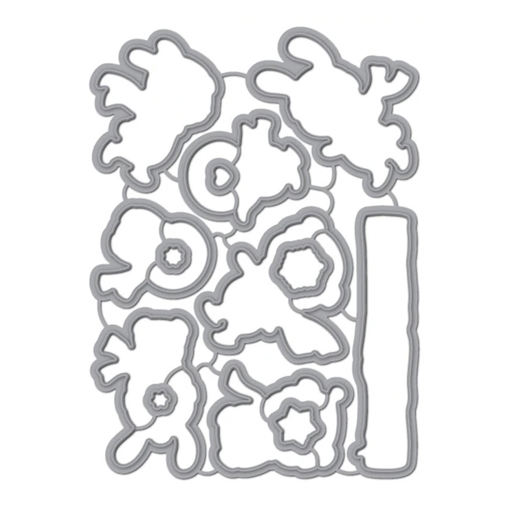 

Animal - Paper Craft Cutting Dies, 501 Original